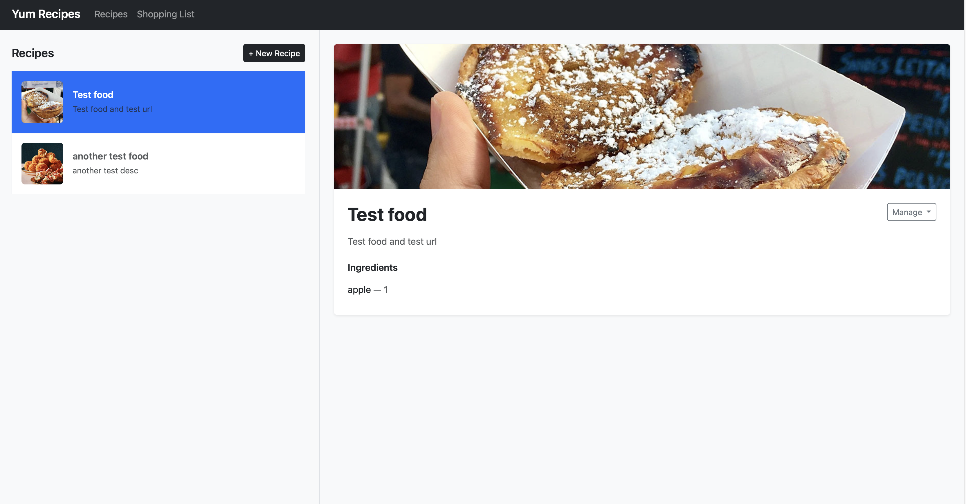 Yum Recipes
